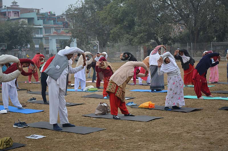 Yoga connects to the welfare of humankind: Minister Kirati